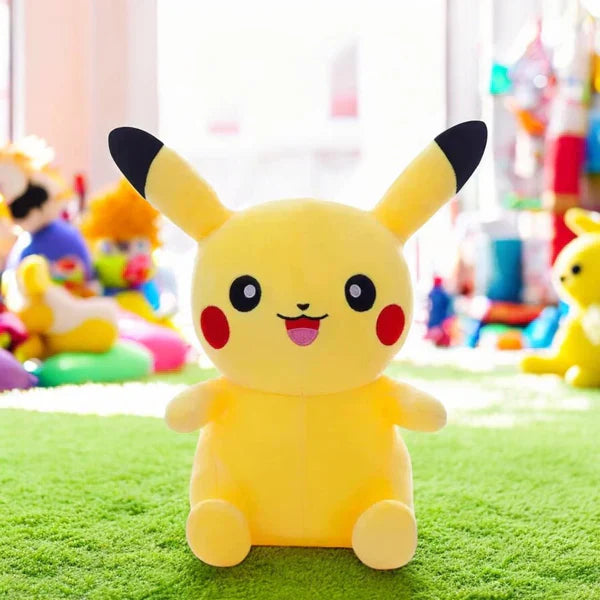 Stuffed Pikachu Plushie Character Soft Plush Toy